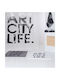 Shower Curtain Art City Life 180x200 Εκ