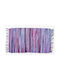 Patchwork Baumwoll-Μωβ 50x80
