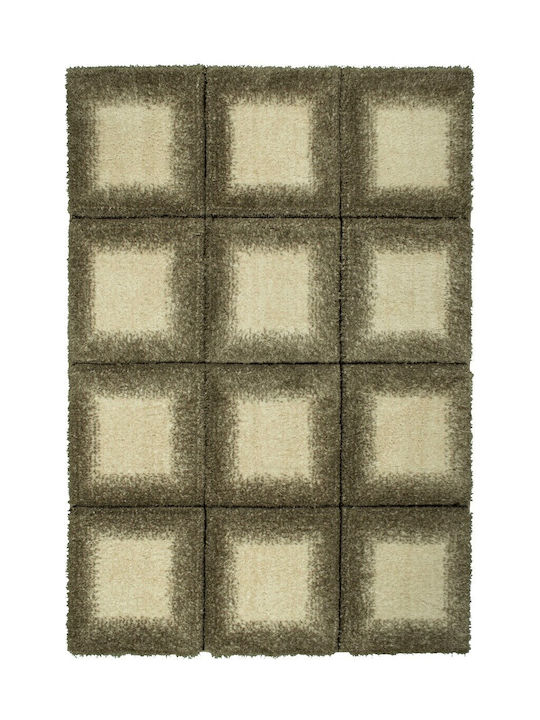 Bedroom Rug Set 3 Pieces California P535d Brown...