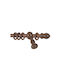 Wooden Curtain Pole Oem Φ28 Brown 120cm