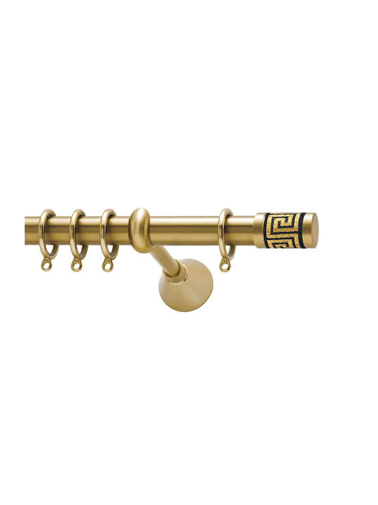 Curtain Pole Viometale Set Meandros Φ25 Matte F...