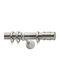 Metallic Curtain Pole Φ35 Viometale Polar Matte Nickel 300cm