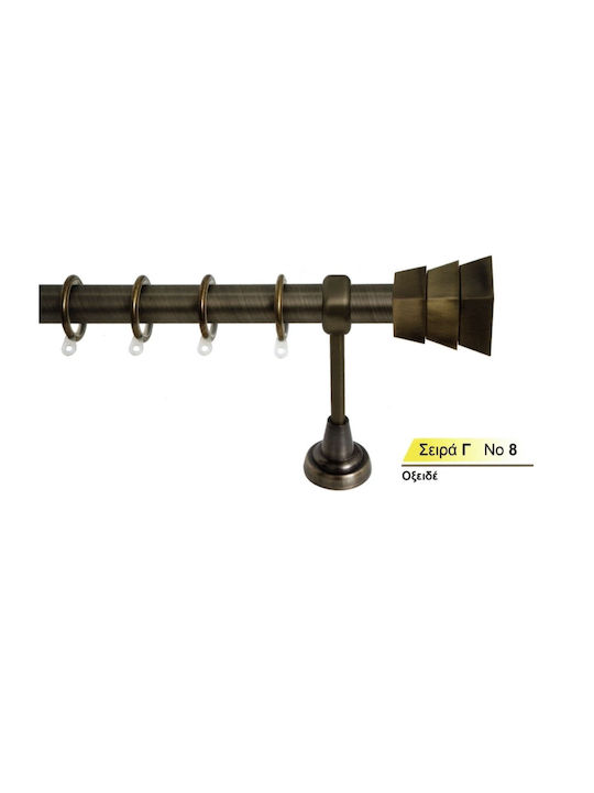 Kουρτινόξυλο Import Φ25 Seria G Nr.8 Oxidat Imp...