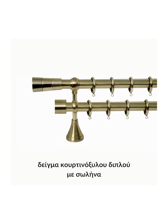 Curtain Pole Import Φ25 Series A No.8 Matte Gol...