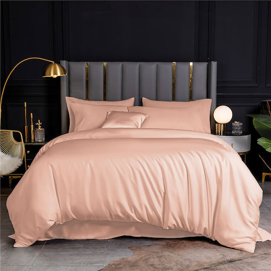 Rythmos Sheet Sets Queen 250x270cm. Bamboo Pink 4pcs
