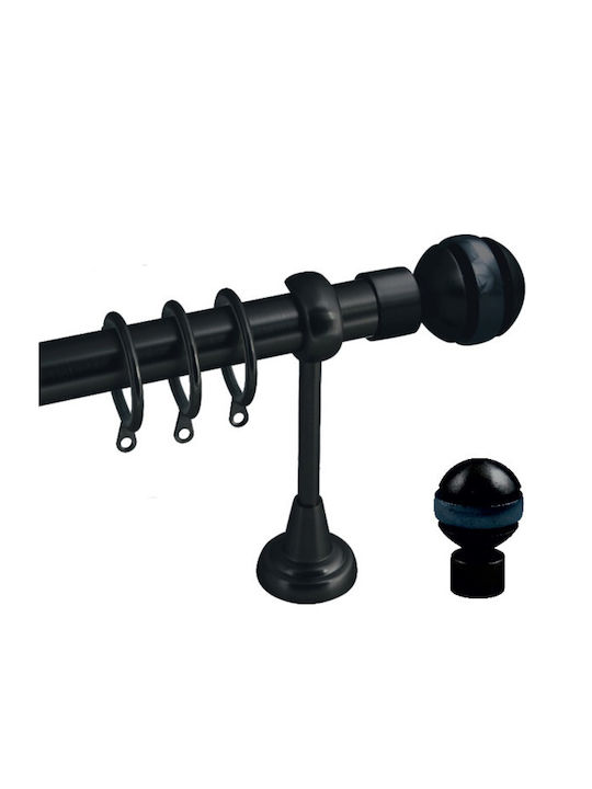 Metallic Extendable Curtain Pole Diameter 25 1....