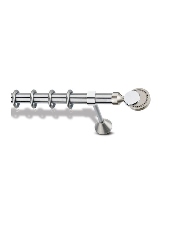 Metallic Curtain Pole Enis Electra Chain Nickel...