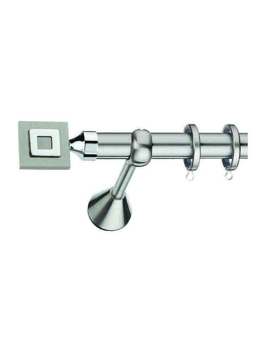Vorhangstangen F.25 Domus Nickel Matt-Farbe Län...