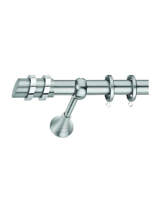 Enis by Domus Metallic Curtain Pole Dafni Doubl...
