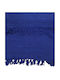 Patchwork Cotton 50x80 Natural Home Blue