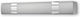 Metallic Pelmet Ma65 Inox Chrome