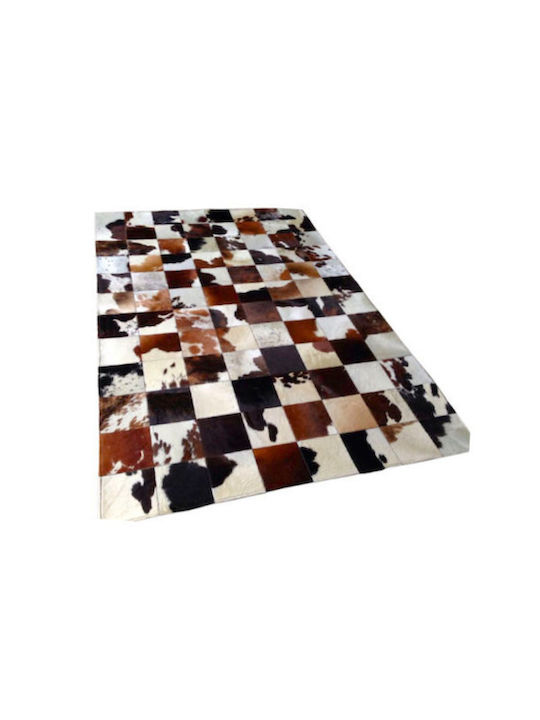 Jgs S.a Covor Living Piele Maro Negru Alb Kb-378 Carpet-037 160x230cm