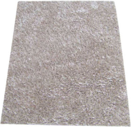 Jgs S.a Μάλλινο Χαλί Σαλονιού Μπεζ Toledo Club Shaggy Carpet-001 160χ230cm Jgs S.a Μάλλινο Χαλί Σαλονιού Μπεζ Toledo Club Shaggy Carpet-001 160χ230cm
