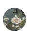 Covoare Living Waterlily 38608 Midnight Pond Wedgwood Acasă 150 Cm Rotund