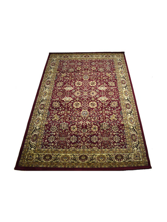 Machine-Made Rug Antique 1332 Cherry Cream Eurofil 133x190