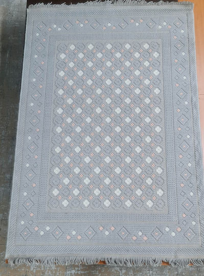 Politis Home 140x200 Handgewebter Wohnzimmer Teppich N.1