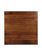 Tabletop 80x80x2.5 Cm Square Solid Recycled Wooden