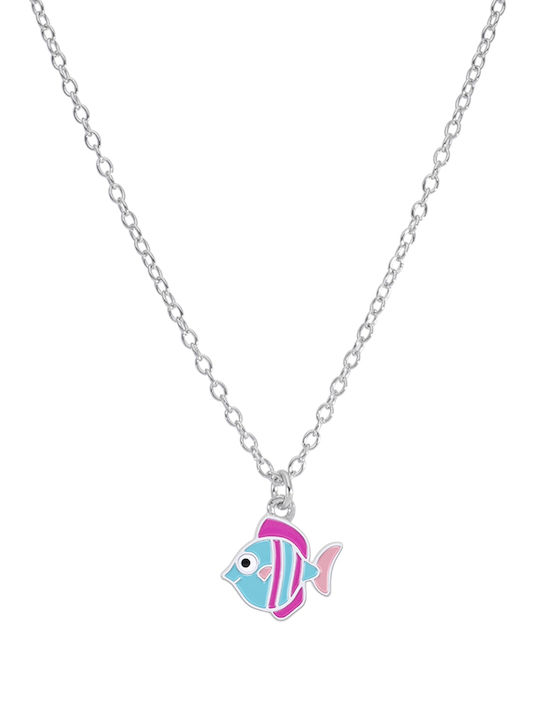 Marea Silver Chain Kids Necklaces Family D03607/AV