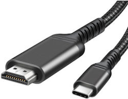Naxius HDMI-Stecker - HDMI-Stecker 1m Schwarz