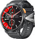 Encore Energy GlacierX Giant 52mm Smartwatch with Heart Rate Monitor (Black)