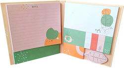 Veranstalter Agenda Set 9 Haftnotizen Post-it Produkttyp Verschiedene Formen 1 Block Nicht haftende Abnehmbare Notizen Pappehülle Blumenmotive Natürliche Motive Weißes Farbpapier Ohne Datum