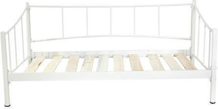 Καναπές Κρεβάτι Ημίδιπλο για Στρώμα 120x200cm Μεταλλικός Καναπές Κρεβάτι Ημίδιπλο για Στρώμα 120x200cm Μεταλλικός