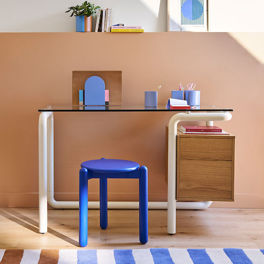 Schreibtisch Aus Holz Beiges