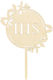 Holzhandwerksdekoration Topper Ihs 23cm