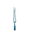 Decorative Curtain Tieback Rayon 20*5cm Tassel Fringe Height 70cm Petrol Blue