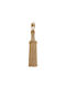 Decorative Curtain Tieback Rayon 20*5cm Tassel Fringe Height 25cm Gold Brown
