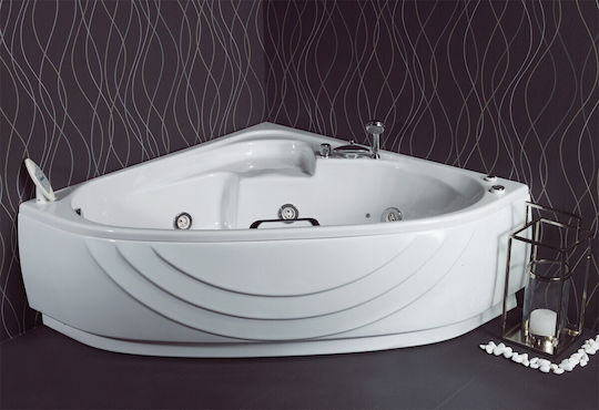 Hydromassage Bathtub 145x145cm Laura Complete
