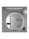 Mysmartmirror Oglindă De Baie 80x70 On Off Dimmer Panou Anticeață