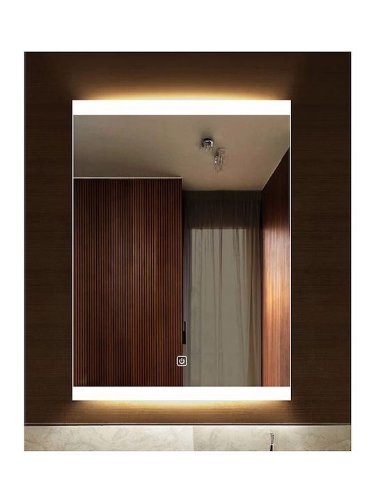 Mysmartmirror Illuminated Bathroom Mirror Heigh...