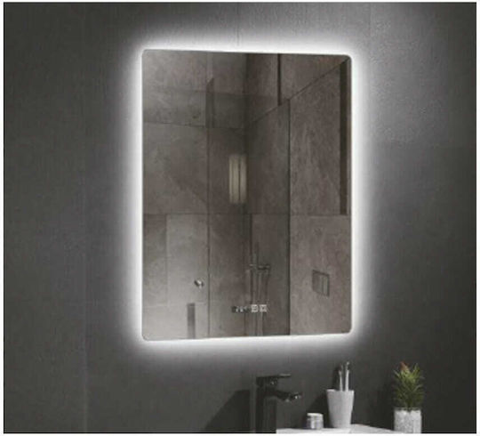 Oglindă de Baie Iluminată cu LED Standard 50x70 Bronz Art 60h7-50-70rs