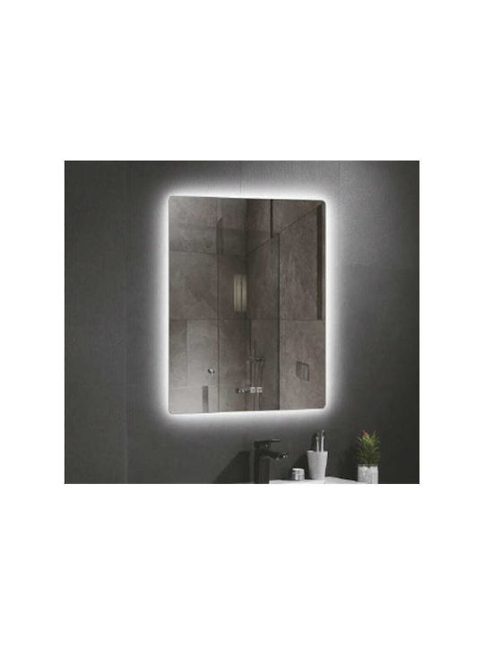 Oglindă de Baie Iluminată cu LED Standard 65x90 Bronz Art 60h7-65-90rs