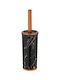 Happy House Brown Toilet Brush 12x14.5x37cm