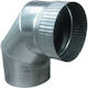 Curbe De Ventilație 90° Galvanizate Φ200