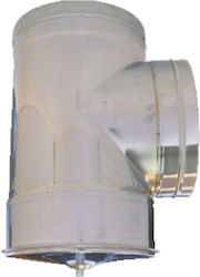 Spiroduct Καμινάδα Ταφ Σύνδεσης Καπνοδόχου Inox