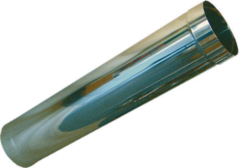Spiroduct Inox Amonierte Kaminrohr Glatte Oberfläche Selbstverschweißung 0.50m 0.4mm Ø120mm