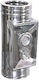 Technometal Chimney Pipe Thermometer Double Wall Φ 180/230 Steel Thickness 0.40 Mm