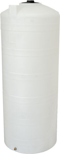 Резервоар Цилиндричен Вертикален С/6 Бял 1000l Tiger Plast 21061000