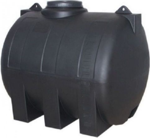 Kymasol Plastic Cylindrical Horizontal Heavy Duty Storage Tank 1000 Liters