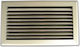 Vent Louver Grill Outlet 1 Row 35/35