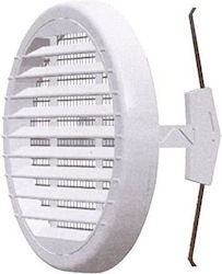 Redi Vent Louver Sieve Φ63-125 White