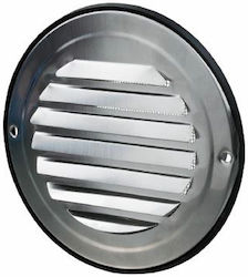 Γριλια Εξαερισμου Φ125mm Inox Vents