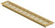 Finetto Lüftungsgitter 7cm Gold Matt 145-580mm#...