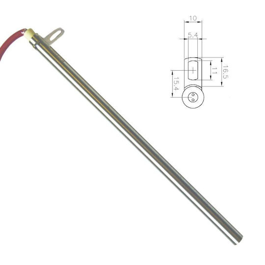 Heizelemente für Pelletofen Edilkamin Länge 280mm 470w