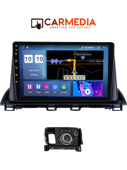 Carmedia Car Audio System for Mazda CX-4 2014 (Bluetooth/USB/WiFi/GPS/Apple-Carplay/Android-Auto) with Touch Screen 9"