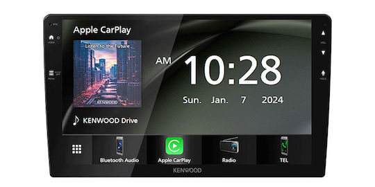 Kenwood Auto-Audiosystem (Bluetooth/USB/WiFi/GPS) mit Touchscreen 9"