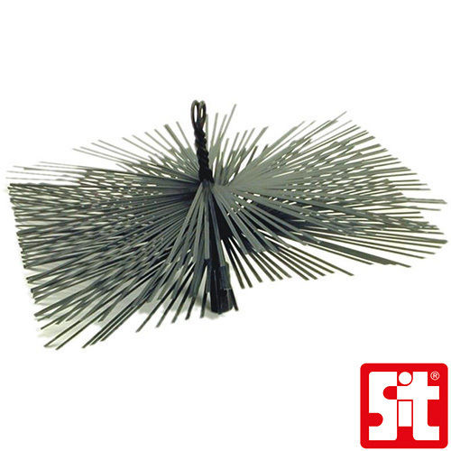 Chimney Brush Metallic Square Italy Sit M14 300mm x 300mm 5550300 5550300